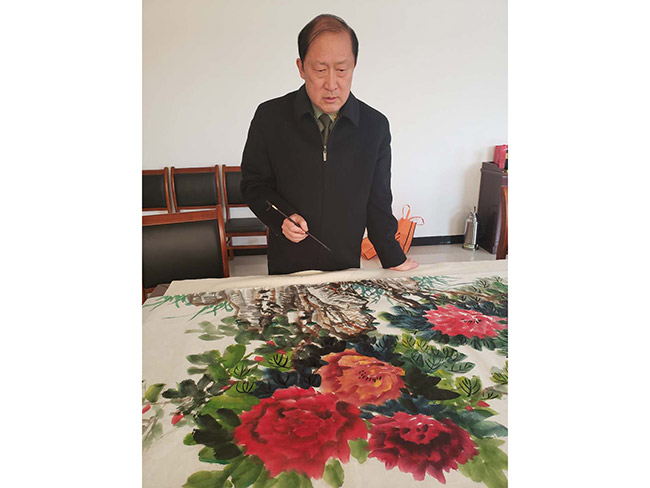 戴吉阳在工作中