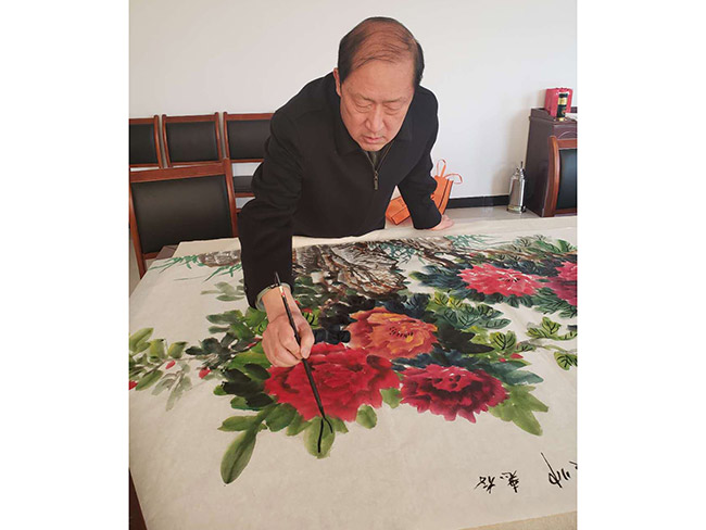 戴吉阳在工作中
