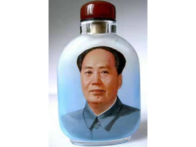 水晶内画作品