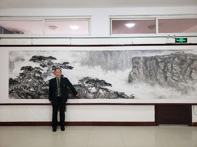 戴吉阳的山水国画