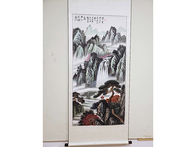戴吉阳的山水国画