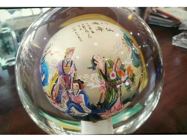 戴吉阳近期作品水晶球