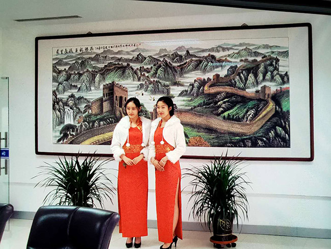戴吉阳的国画长城