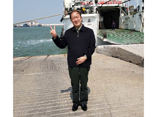 戴吉阳生活近照