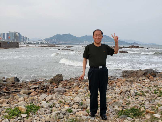 戴吉阳生活近照