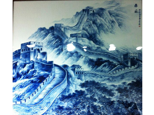 戴吉阳的青花作品
