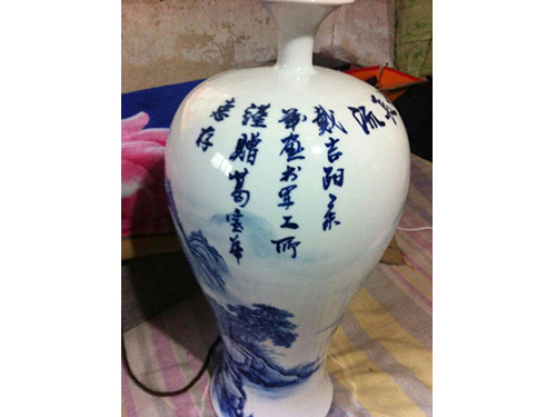 戴吉阳的青花作品