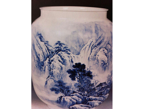 戴吉阳的青花作品