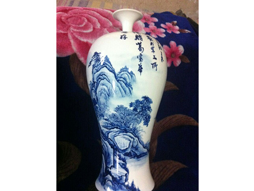 戴吉阳的青花作品