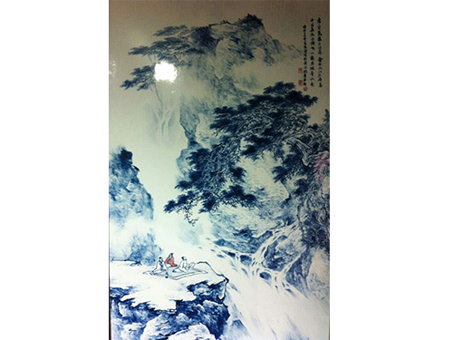 戴吉阳的青花作品