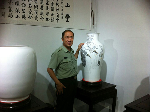 戴吉阳的青花作品