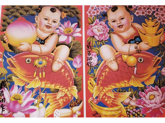 戴吉阳年画作品欣賞！