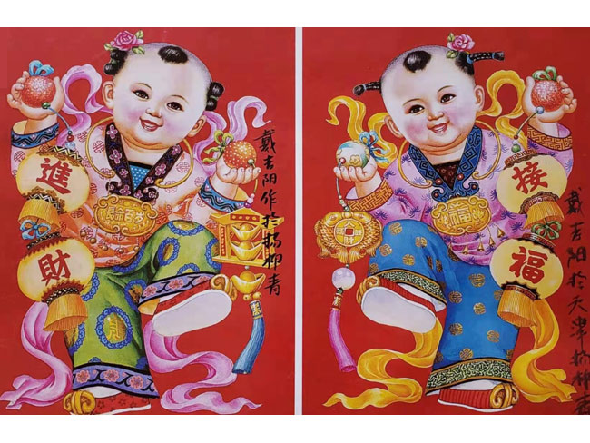 戴吉阳年画作品欣賞！