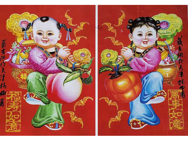 戴吉阳年画作品欣賞！