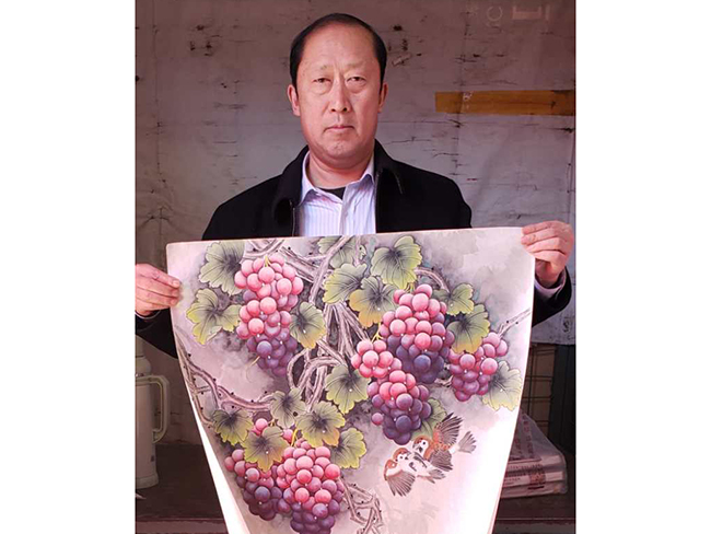 戴吉阳工笔画作品