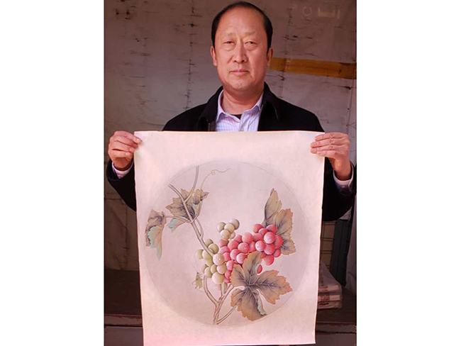 戴吉阳工笔画作品