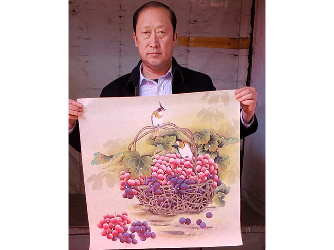 戴吉阳工笔画作品
