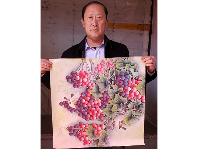 戴吉阳工笔画作品