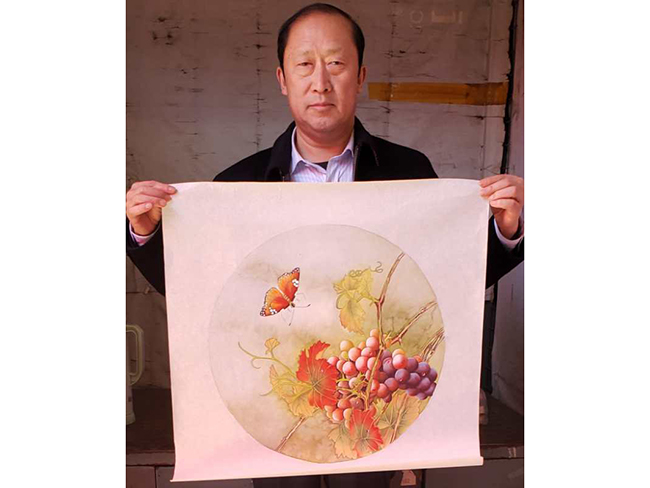 戴吉阳工笔画作品