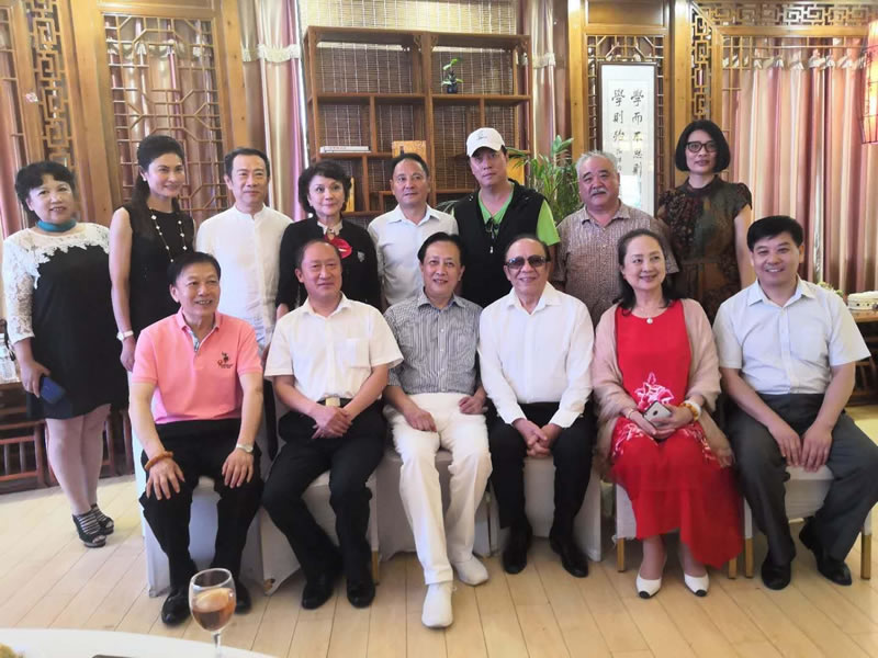戴吉阳与名人合影