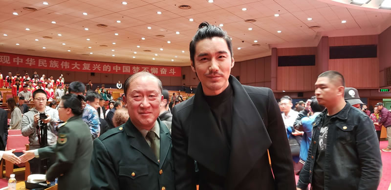 戴吉阳与名人合影