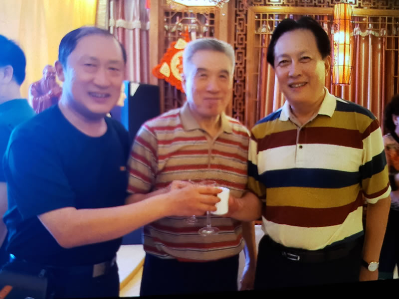 戴吉阳与名人合影