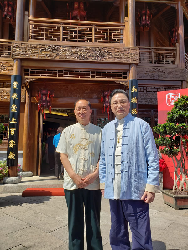 戴吉阳与名人合影