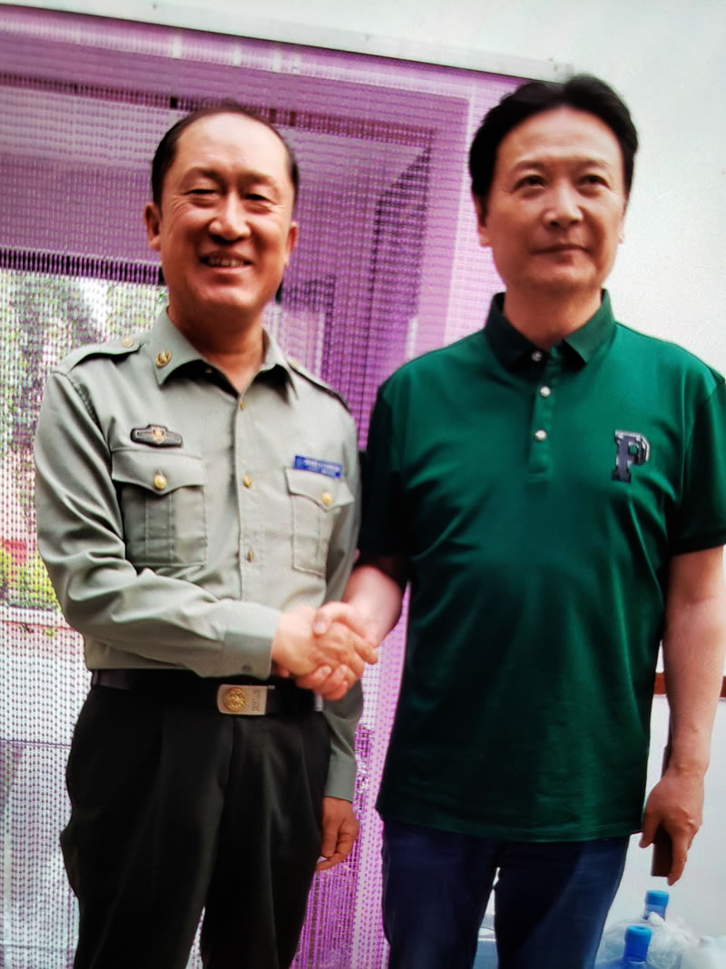 戴吉阳与名人合影