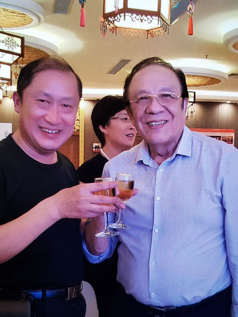 戴吉阳与名人合影