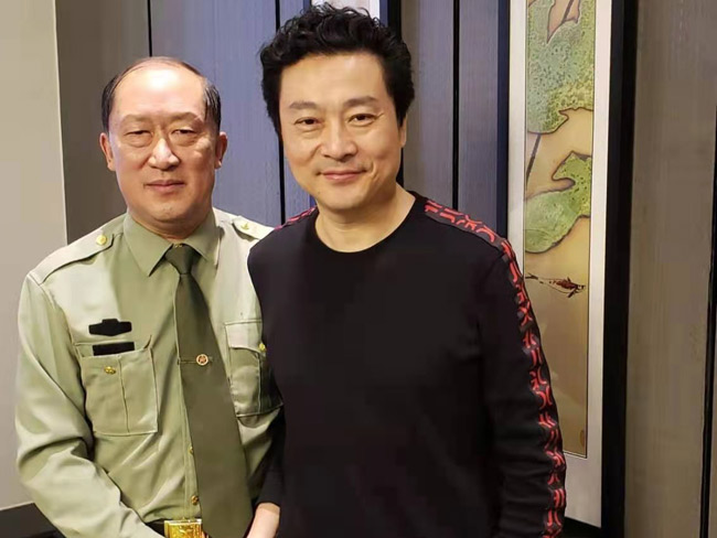 戴吉阳和著名小提琴演奏家吕思清在一起！