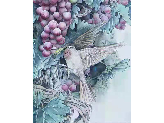戴吉阳的葡萄作品