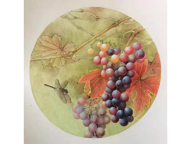 戴吉阳的葡萄作品
