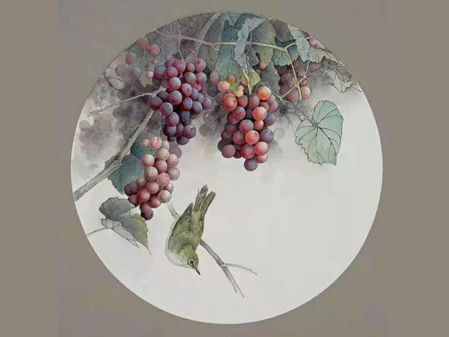 戴吉阳的葡萄作品