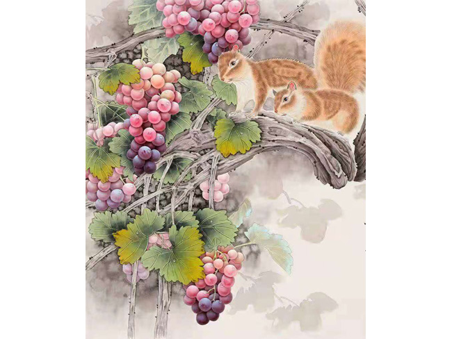 戴吉阳的葡萄作品
